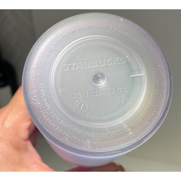 STARBUCKS 50th Anniversary Frosted 16 oz Siren Hot Cold Travel Cup - Picture 3 of 4